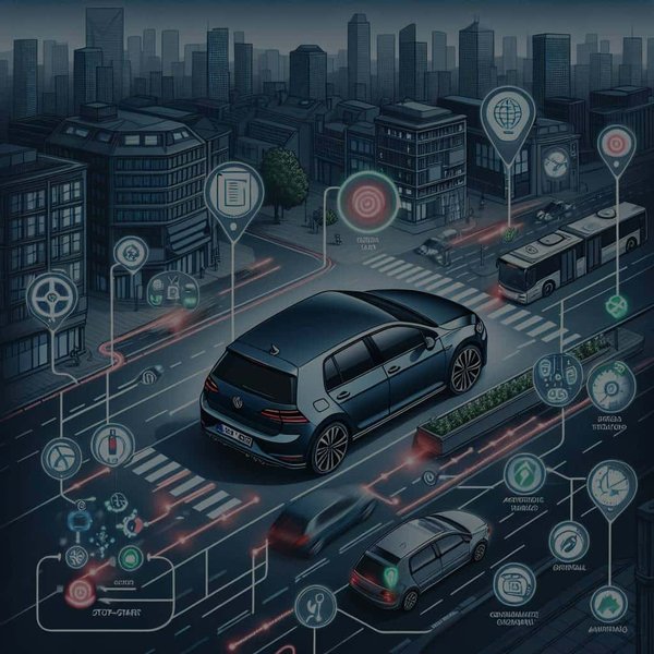 Comment la technologie Stop-Start dans la Volkswagen Golf aide-t-elle à réduire la consommation en milieu urbain?