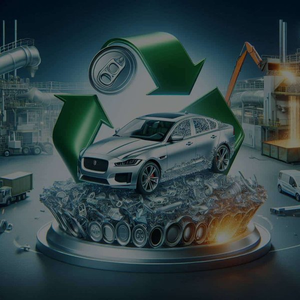 Quels sont les avantages de l'utilisation de l'aluminium recyclé dans la construction de la Jaguar XE?